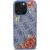 Guess GUHMP16XP4ROPEMCB Hardcase 4G Flowers Print MagSafe Aizsargapvalks priekš iPhone 16 Pro Max 6.9" / zils Neoriģinālie Maciņi