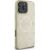 Guess GUHMP16LPSAPSMED Hardcase Saffiano Peony Classic Logo MagSafe Aizsargapvalks priekš iPhone 16 Pro 6.3" / zelta Neoriģinālie Maciņi