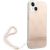 Guess GUOHCP14MH4STP Hardcase 4G Print Strap Aizsargapvalks priekš iPhone 14 Plus / 15 Plus 6.7" / rozā Neoriģinālie Maciņi