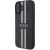 Guess GUHMP16SP4RPSK 4G Printed Stripes MagSafe Aizsargapvalks priekš iPhone 16 6.1" / melns Neoriģinālie Maciņi