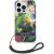 Guess GUOHCP14LHFLSB Flower Strap Aizsargapvalks priekš iPhone 14 Pro 6,1" / zils Neoriģinālie Maciņi