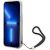 Guess GUOHCP14LHFLSB Flower Strap Aizsargapvalks priekš iPhone 14 Pro 6,1" / zils Neoriģinālie Maciņi