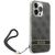 Guess GUOHCP14LH4STK Hardcase 4G Print Strap Aizsargapvalks priekš iPhone 14 Pro 6,1" / melns Neoriģinālie Maciņi