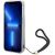 Guess GUOHCP14XHFLSB Flower Strap Aizsargapvalks priekš iPhone 14 Pro Max 6,7" / zils Neoriģinālie Maciņi