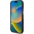 Guess GUHMP16MPGTSPSK Hardcase Grained Triangle MagSafe Aizsargapvalks priekš iPhone 16 Plus 6.7" / melns Neoriģinālie Maciņi