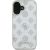 Guess GUHMP16SPGPYSH Aizsargapvalks priekš iPhone 16 6.1" Peony Script Logo MagSafe / balts Neoriģinālie Maciņi