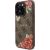 Guess GUHMP16XP4ROPEMCW Hardcase 4G Flowers Print MagSafe Aizsargapvalks priekš iPhone 16 Pro Max 6.9" / brūns Neoriģinālie Maciņi