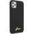 Guess GUHCN65LSLMGBK Silicone Vintage Gold Logo Aizsargapvalks priekš iPhone 11 Pro Max / melns Neoriģinālie Maciņi