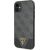 Guess GUHCN61PU4GHBK Hardcase 4G Triangle Collection Aizsargapvalks priekš iPhone 11 6,1" / Xr / pelēks Neoriģinālie Maciņi