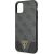 Guess GUHCN61PU4GHBK Hardcase 4G Triangle Collection Aizsargapvalks priekš iPhone 11 6,1" / Xr / pelēks Neoriģinālie Maciņi