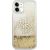 Guess GUHCN61LG4GGO Hardcase 4G Big Liquid Glitter Aizsargapvalks priekš iPhone 11 6,1" / Xr / zelts Neoriģinālie Maciņi
