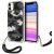Guess GUHCN61KSARBK Camo Collection Aizsargapvalks priekš iPhone 11 6,1" / Xr / melns Neoriģinālie Maciņi