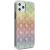 Guess GUHCN58PEOML Iridescent 4G Peony Aizsargapvalks priekš iPhone 11 Pro Neoriģinālie Maciņi