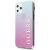 Guess GUHCN65PCUGLPBL Hardcase Glitter Gradient Aizsargapvalks priekš iPhone 11 Pro Max / pink blue Neoriģinālie Maciņi