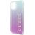 Guess GUHCN65PCUGLPBL Hardcase Glitter Gradient Aizsargapvalks priekš iPhone 11 Pro Max / pink blue Neoriģinālie Maciņi