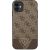 Guess GUHCN61PU4GHBR Hardcase 4G Triangle Collection Aizsargapvalks priekš iPhone 11 6,1" / Xr 6,1" / brūns Neoriģinālie Maciņi