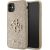 Guess GUHCN61HG4SGD Glitter Script Big 4G Aizsargapvalks priekš iPhone 11/Xr 6.1" / zelta Neoriģinālie Maciņi