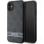 Guess GUHCN61P4SNK Hardcase 4G Stripe Aizsargapvalks priekš iPhone 11/XR / pelēks Neoriģinālie Maciņi