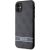 Guess GUHCN61P4SNK Hardcase 4G Stripe Aizsargapvalks priekš iPhone 11/XR / pelēks Neoriģinālie Maciņi