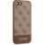 Guess GUHCI8G4GLBR 4G Stripe Collection Aizsargapvalks priekš iPhone 7/8/SE 2020/SE 2022 / brūns Neoriģinālie Maciņi