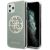Guess GUHCN65PCUGLKA Hardcase 4G Circle Glitter Aizsargapvalks priekš iPhone 11 Pro Max / haki Neoriģinālie Maciņi