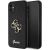 Guess GUHCN61HG4SGK Glitter Script Big 4G Aizsargapvalks priekš iPhone 11/XR 6.1" / melns Neoriģinālie Maciņi