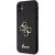 Guess GUHCN61HG4SGK Glitter Script Big 4G Aizsargapvalks priekš iPhone 11/XR 6.1" / melns Neoriģinālie Maciņi
