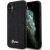 Guess GUHCN61PMSDGSK Hardcase Disco Metal Script Aizsargapvalks priekš iPhone 11 / Xr 6.1" / melns Neoriģinālie Maciņi