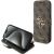 Guess GUBKP15L4GMGBR Book 4G Metal Logo Aizsargapvalks priekš iPhone 15 Pro 6.1" / brūns Neoriģinālie Maciņi
