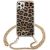 Guess GUHCP12LKCLEO Aizsargapvalks priekš iPhone 12 Pro Max 6,7" Leopard Gold Strap Neoriģinālie Maciņi