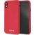 Guess GUHCI61LSGLRE Hardcase Silicone Aizsargapvalks priekš iPhone Xr / sarkans Neoriģinālie Maciņi