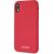 Guess GUHCI61LSGLRE Hardcase Silicone Aizsargapvalks priekš iPhone Xr / sarkans Neoriģinālie Maciņi
