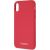 Guess GUHCI61LSGLRE Hardcase Silicone Aizsargapvalks priekš iPhone Xr / sarkans Neoriģinālie Maciņi