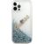 Guess GUHCP12LGLVSBL Glitter Vintage Script Защитный чехол для iPhone 12 Pro Max 6.7" / синий Чехлы - альтернативные