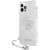 Guess GUHCP12LKS4GSI Hardcase 4G Silver Charms Collection Aizsargapvalks priekš iPhone 12 Pro Max 6,7" / caurspīdīgs Neoriģinālie Maciņi