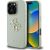 Case Guess Grained Big 4G Logo Small Classic Logo Aizsargapvalks priekš iPhone 16 Pro / zaļš Neoriģinālie Maciņi