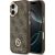Guess 4G Strass Logo MagSafe Aizsargapvalks priekš iPhone 17 / brūns Neoriģinālie Maciņi