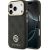 Guess 4G Strass Logo MagSafe Aizsargapvalks priekš iPhone 17 Pro / melns Neoriģinālie Maciņi