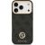 Guess 4G Strass Logo MagSafe Aizsargapvalks priekš iPhone 17 Pro / melns Neoriģinālie Maciņi