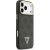 Case Guess 4G PU Triangle Logo & Stand Camera Magsafe Aizsargapvalks priekš iPhone 17 Pro Max / melns Neoriģinālie Maciņi