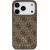 Guess 4G Small Classic Logo MagSafe Case Aizsargapvalks priekš iPhone 17 Pro / brūns Neoriģinālie Maciņi