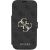 Guess Book 4G Metal Logo Case Aizsargapvalks priekš iPhone 17 Pro / melns Neoriģinālie Maciņi