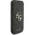 Guess Book 4G Metal Logo Case Aizsargapvalks priekš iPhone 17 Pro / melns Neoriģinālie Maciņi