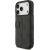 Guess Book 4G Metal Logo Case Aizsargapvalks priekš iPhone 17 Pro / melns Neoriģinālie Maciņi