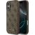 Guess 4G Classic Case Aizsargapvalks priekš iPhone 17 / brūns Neoriģinālie Maciņi