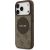 Guess 4G Circle Classic Logo MagSafe Aizsargapvalks priekš iPhone 17 Pro / brūns Neoriģinālie Maciņi