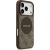 Guess 4G Circle Classic Logo MagSafe Aizsargapvalks priekš iPhone 17 Pro / brūns Neoriģinālie Maciņi