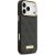 Guess 4G Logo Plate MagSafe Case Aizsargapvalks priekš iPhone 17 Pro Max / melns Neoriģinālie Maciņi