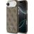 Case Guess 4G Triangle Logo MagSafe Aizsargapvalks priekš iPhone Air / brūns Neoriģinālie Maciņi
