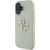 Guess Grained Big 4G Logo Small Classic Logo Case Aizsargapvalks priekš iPhone 16 / zaļš Neoriģinālie Maciņi